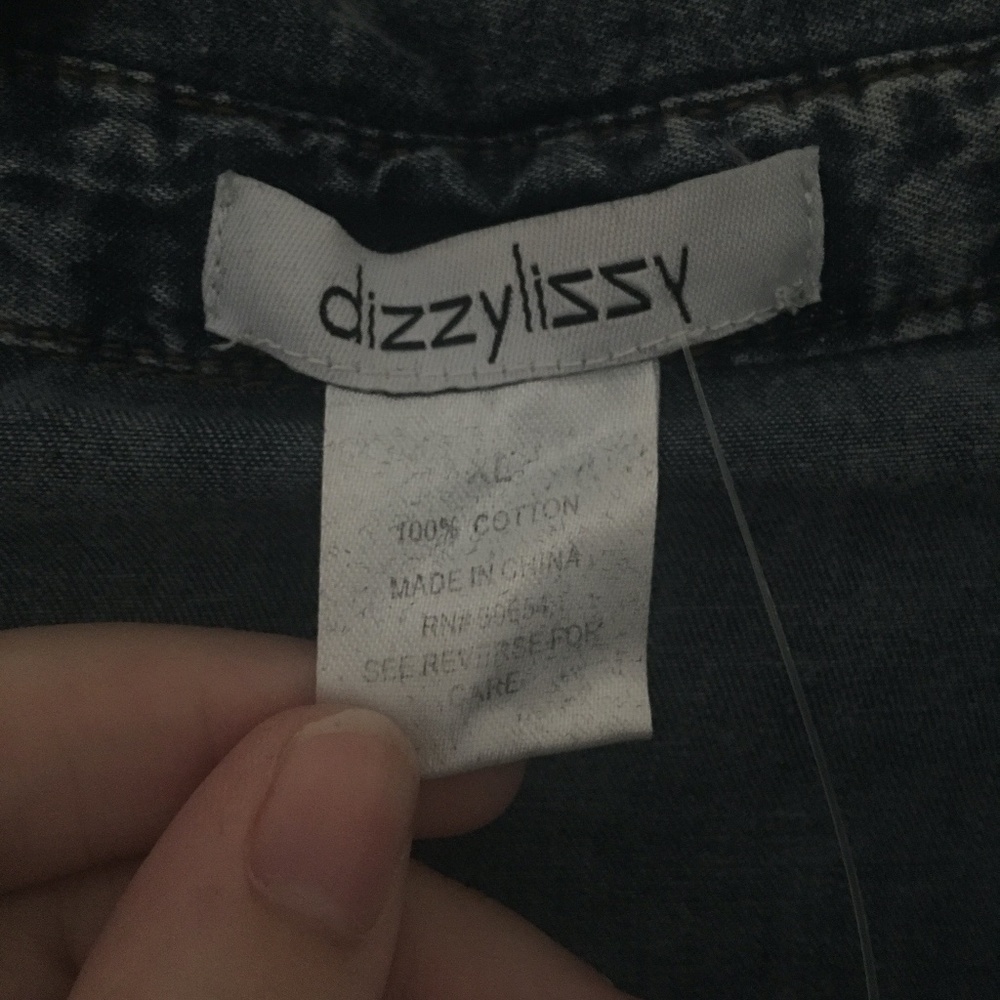 Denim Button Down - Picture 3 of 3